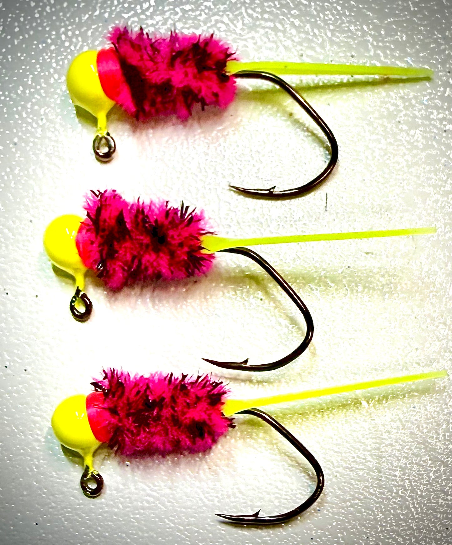 Bubble Gum Wedge Tail 3/Pack