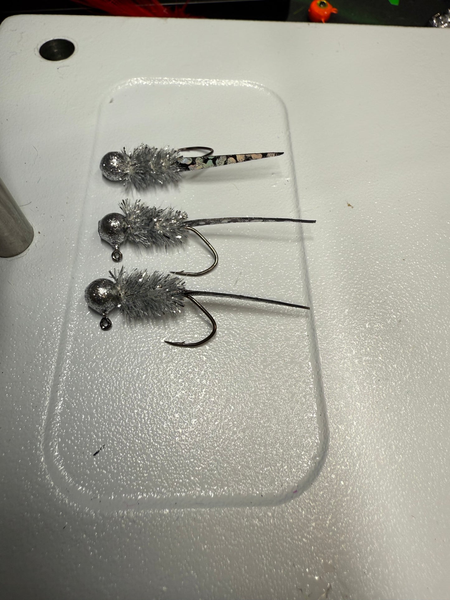 1/16oz Silver Minnow Wedgetail 3/Pack