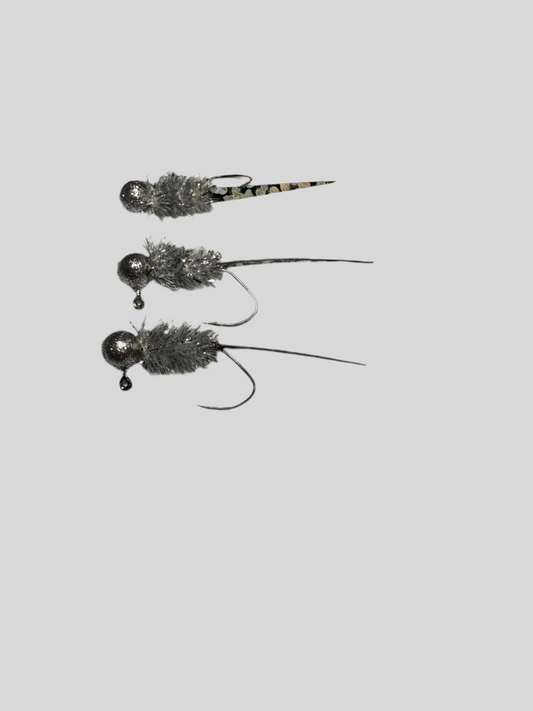 Silver Minnow Wedge Tail 3/Pack