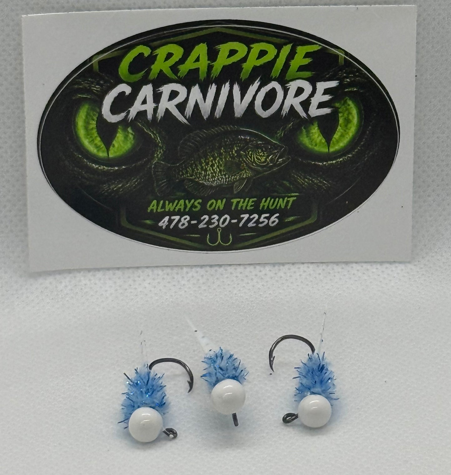 Wedge Tail Crappie Jigs 3/pack