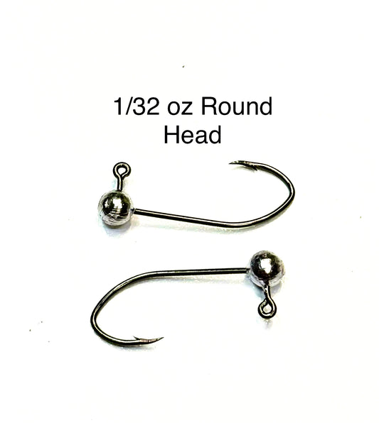 Round Head Jigs 100/pack
