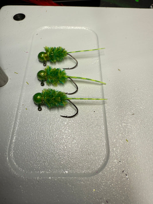 1/16oz  Kudzu Wedgetail 3/Pack