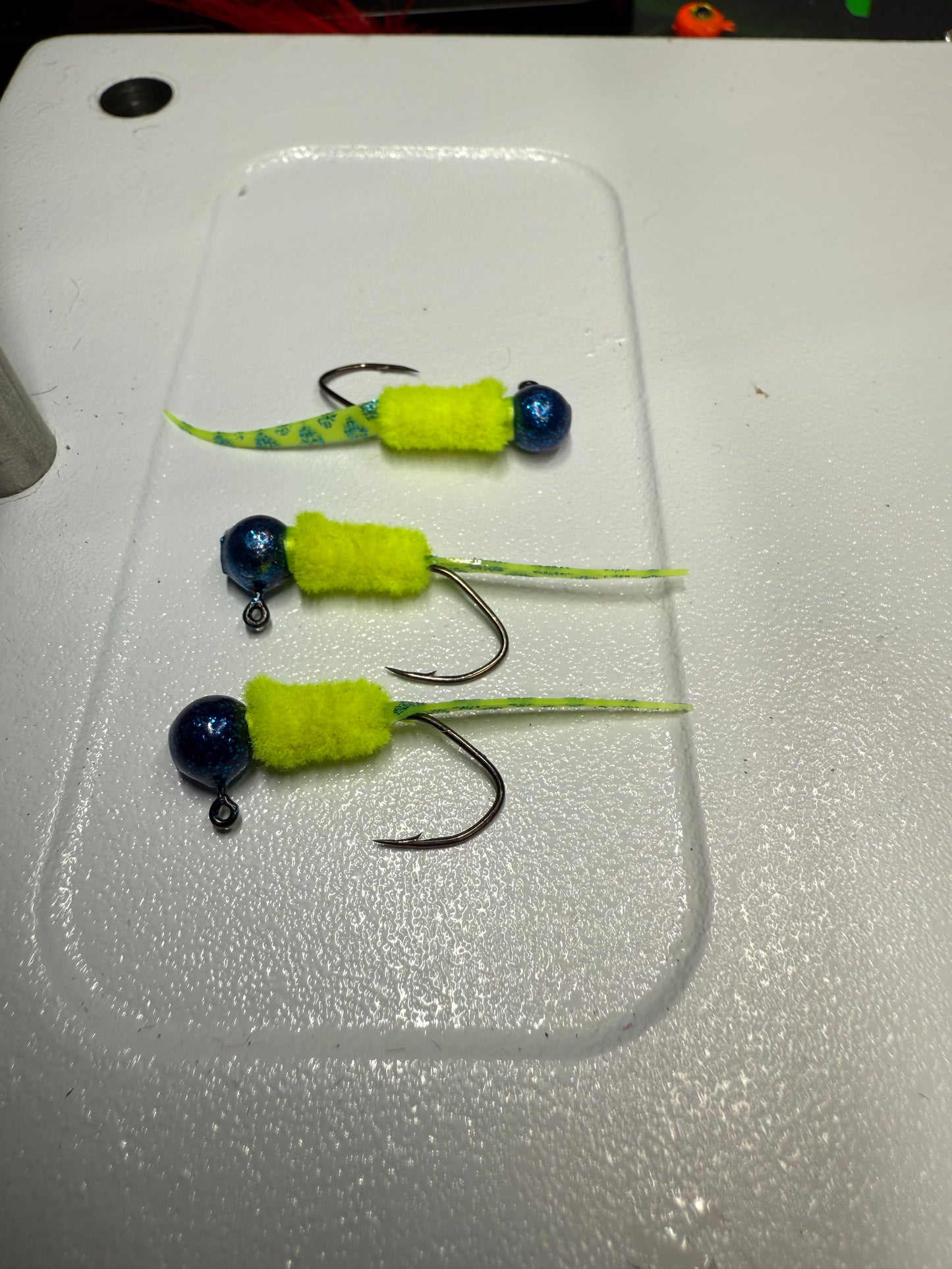 1/16oz  Blue Grass Wedgetail 3/pack