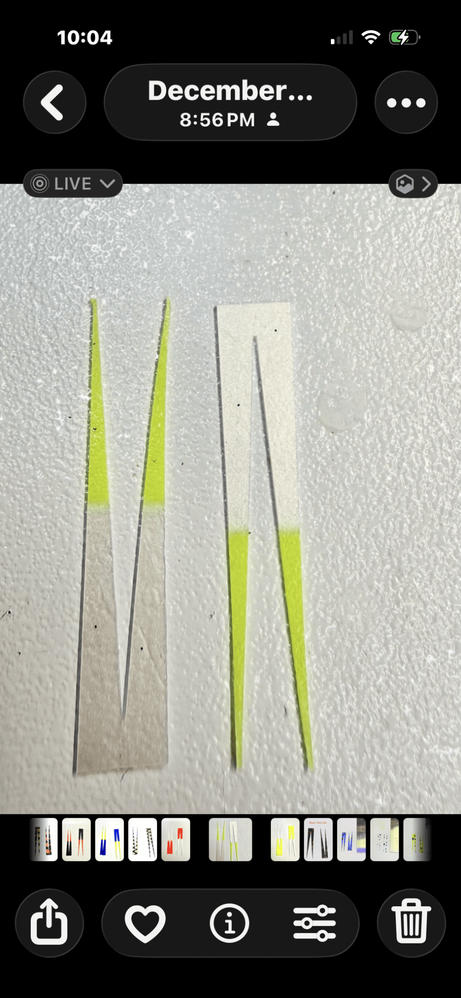 Mini Split Tail 25/Pack - Crappie Carnivore