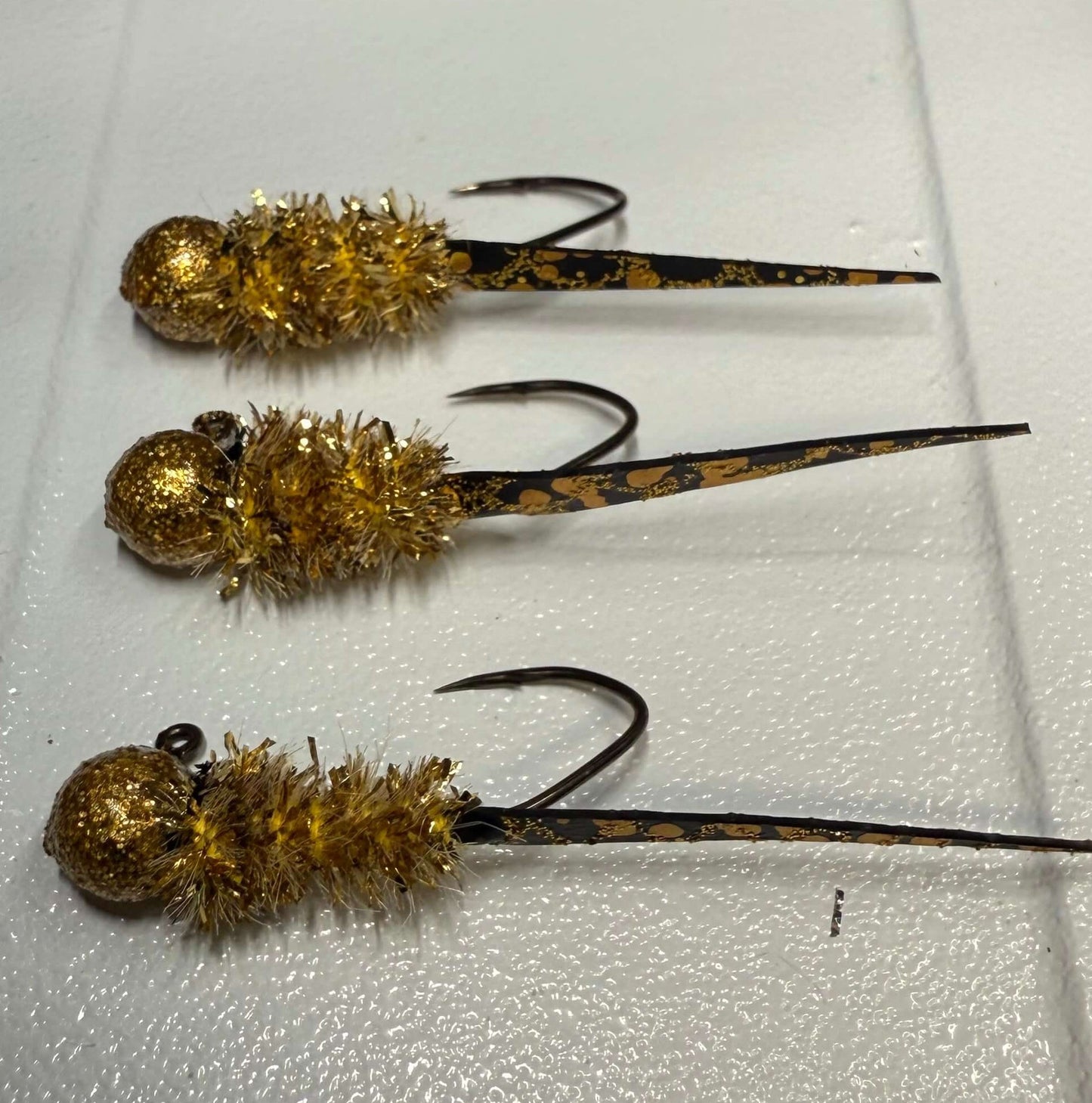 Wedge Tail Crappie Jigs 3/pack - Crappie Carnivore